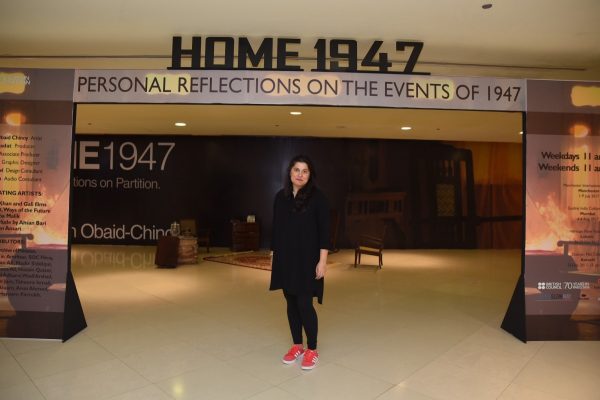  Sharmeen Obaid-Chinoy’s first immersive exhibition HOME1947 brought to Karachi