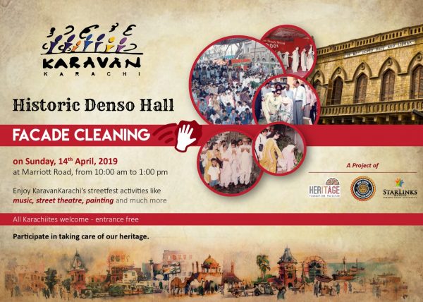 Historic Denso Hall Facade Cleaningto begin soon