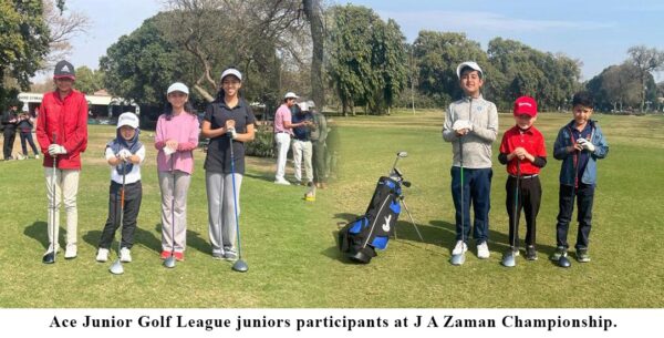 AJGL Makes Historic Debut at Prestigious J. A. Zaman Golf Event