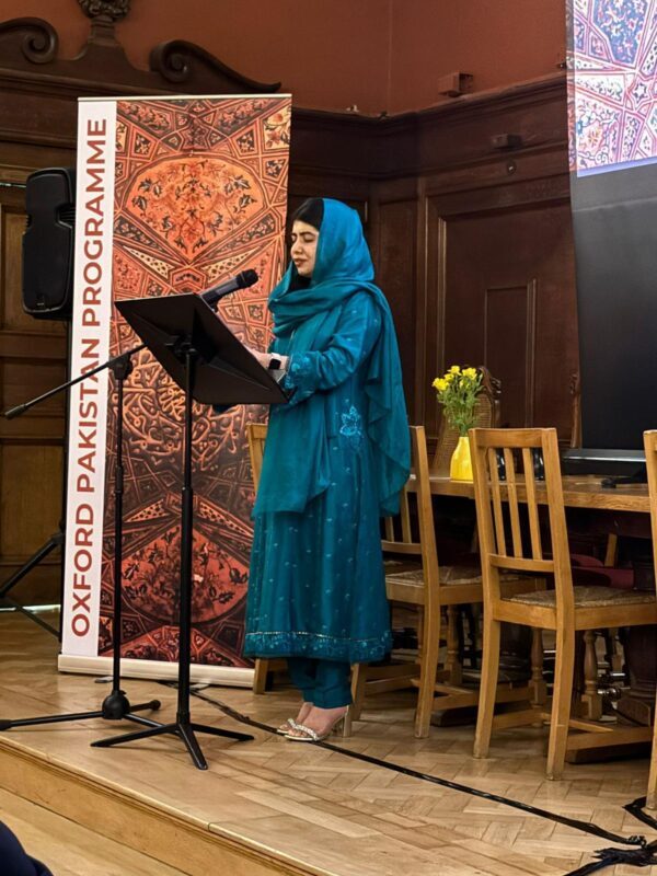 Malala Yousafzai Announces Scholarship for Palestinian Students at Oxford Pakistan Programme Fundraiser