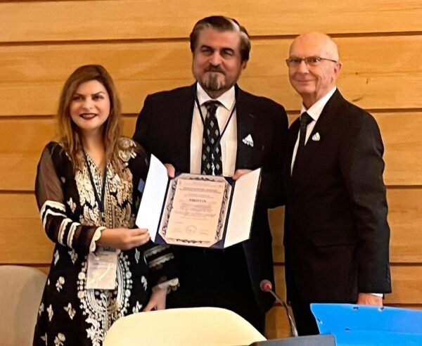 Tara Uzra Dawood Signs UNESCO Olymp’Arts Charter Representing Pakistan
