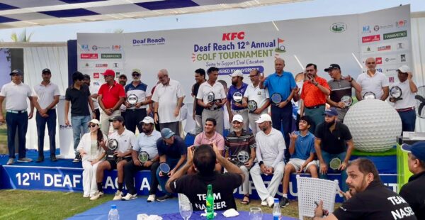 12th Deaf Reach Golf Tournament Raises Rs42 Million for Deaf Education